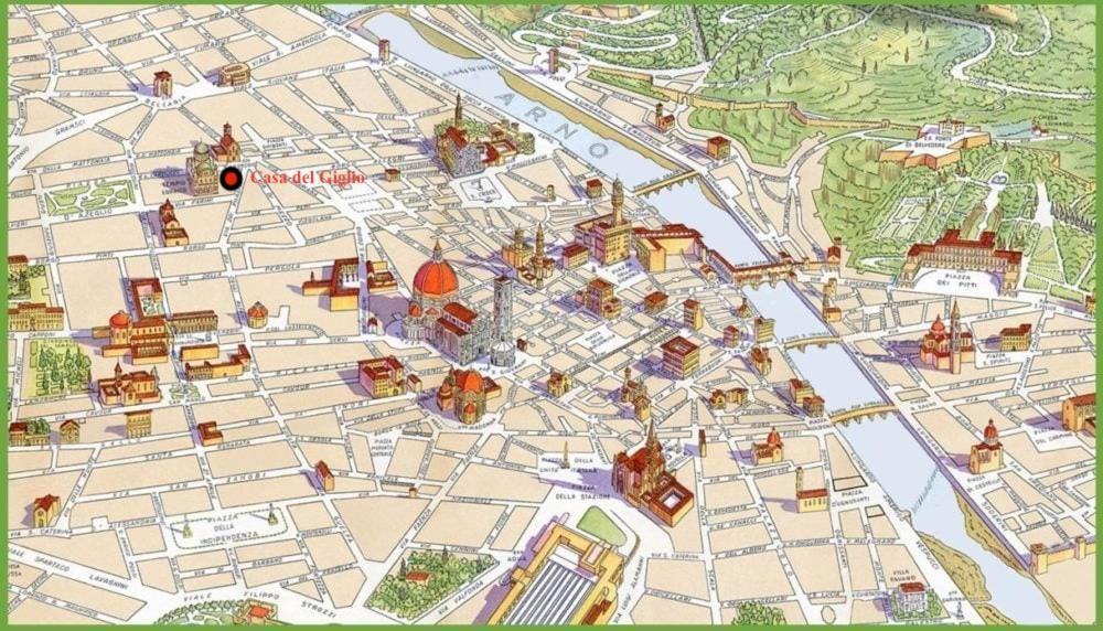 Casa Del Giglio Apartman Firenze Kültér fotó